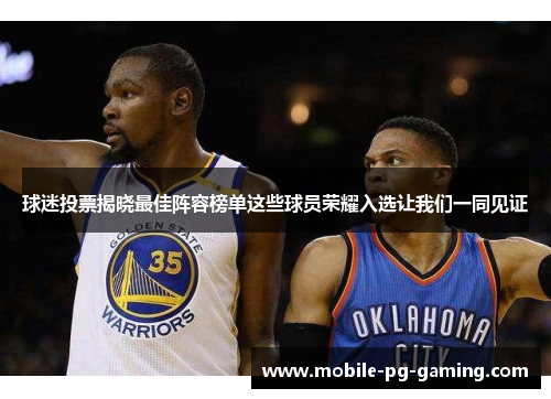 球迷投票揭晓最佳阵容榜单这些球员荣耀入选让我们一同见证